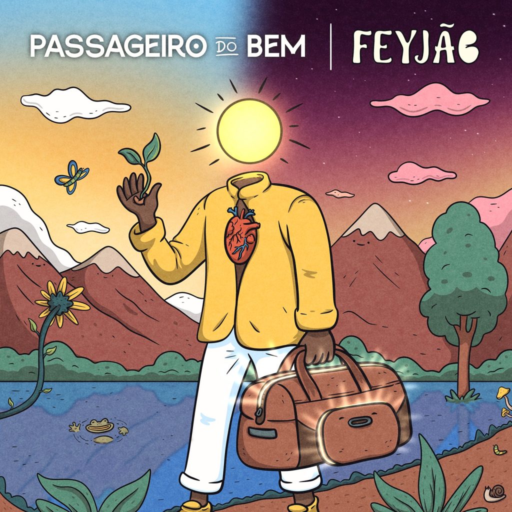 Feyjão canta com Mart’nália, Xande de Pilares e Zeca Pagodinho no suave tom solar do álbum ‘Passageiro do bem’