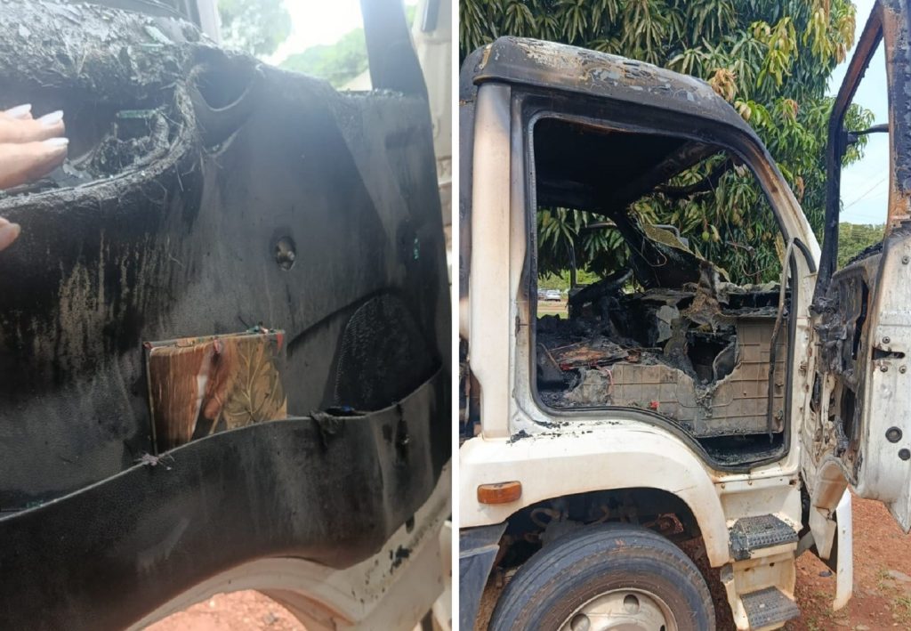 Caminhoneira que encontrou bíblia dentro do caminhão após incêndio ainda paga parcelas do veículo: ‘Faltam 24 meses’