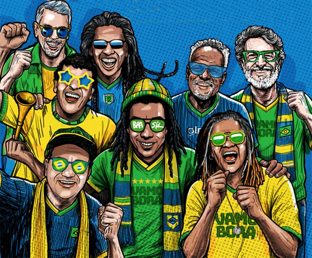 Farofa Carioca põe o samba-funk em campo para tentar fazer gol com single ‘Seleção Brasileira’