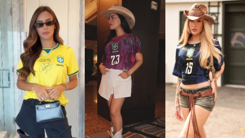 Esposas e namoradas de jogadores do Brasil postam looks para jogo contra Japão; FOTOS