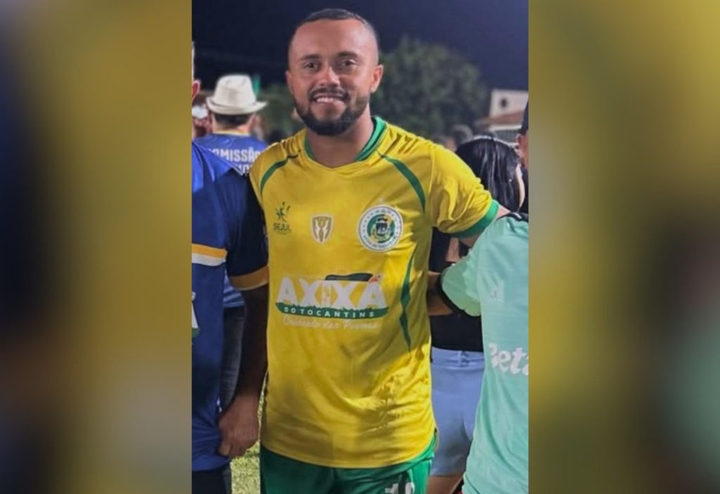 Jogador de futebol amador morre em acidente no TO