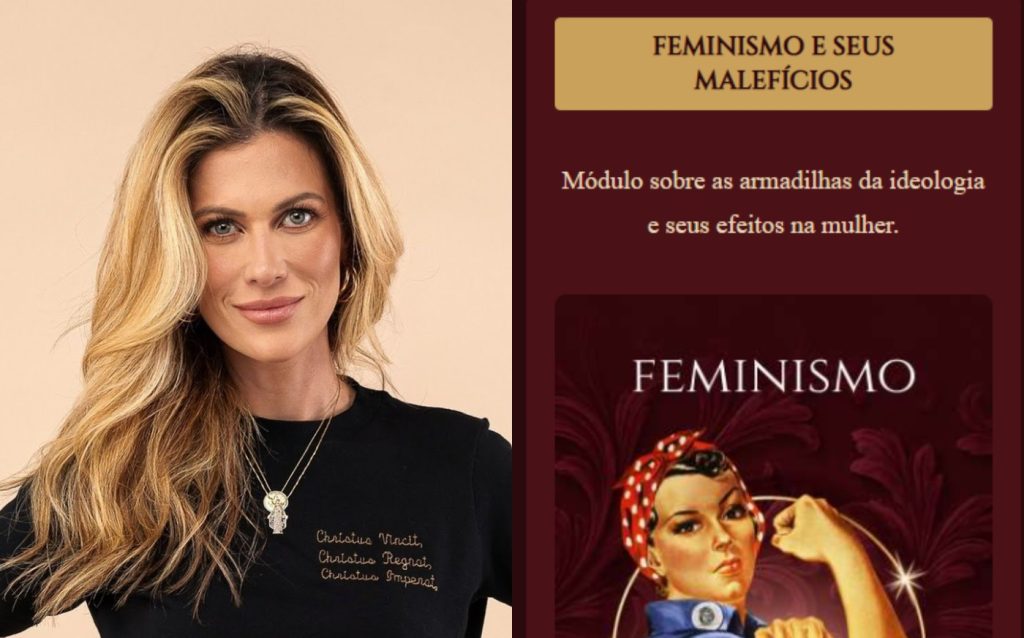 Influencer que criticou BTS vende curso para mulheres sobre ‘danos do feminismo’ e ‘arte da faxina’