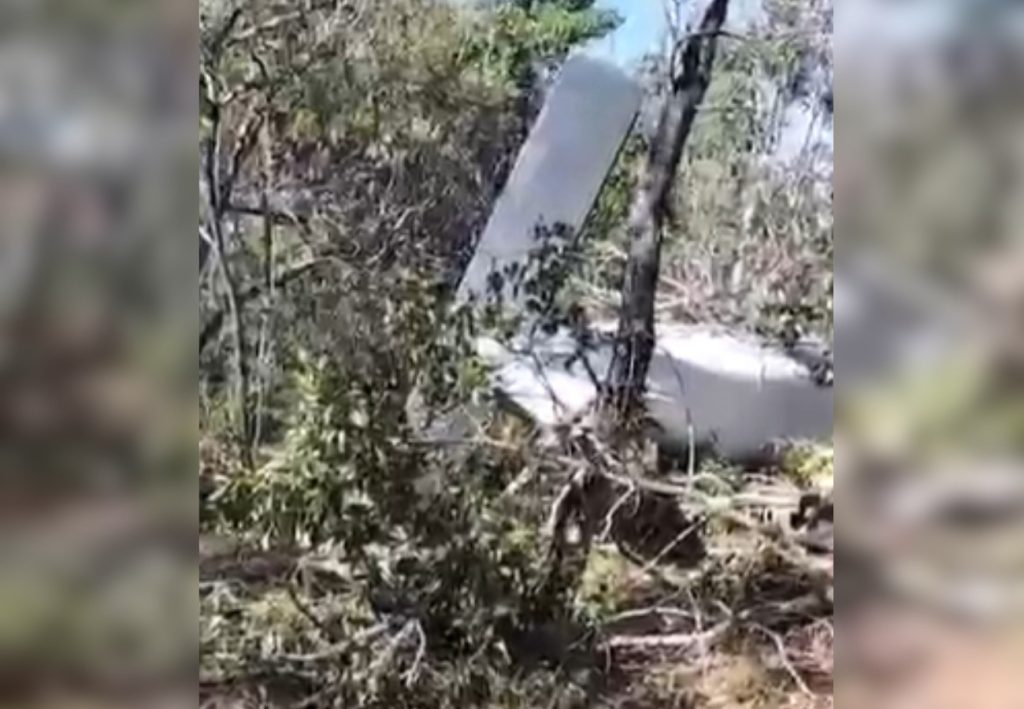 Aeronave de pequeno porte cai na zona rural de Palmas