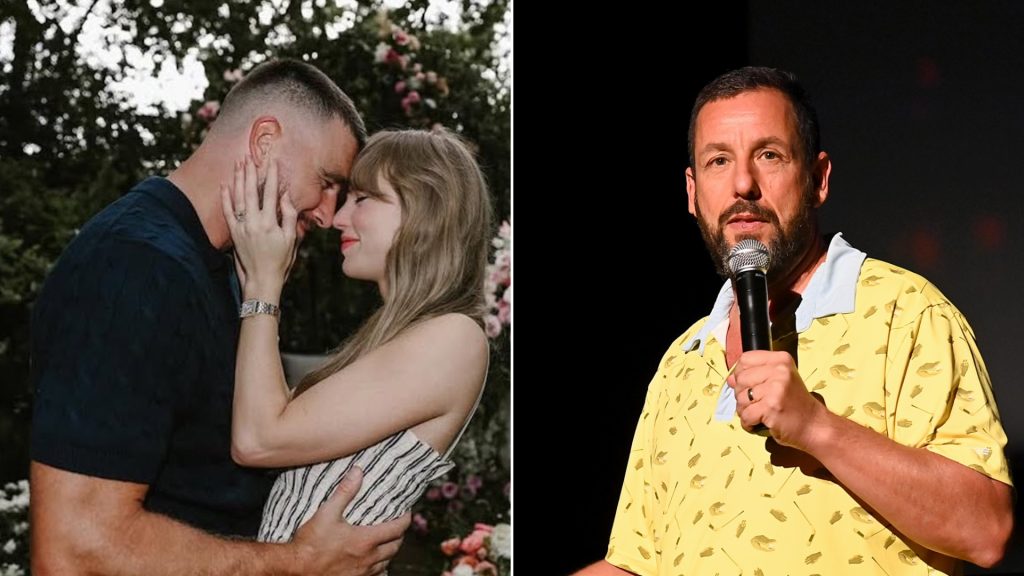 Taylor Swift e Travis Kelce: Adam Sandler como celebrante e vestido da Dior; o que se sabe sobre o casamento